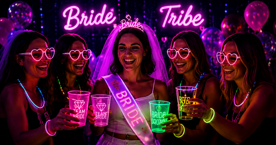 Bachelorette & Bachelor Glow Party Ideas: A Neon Night Done Right