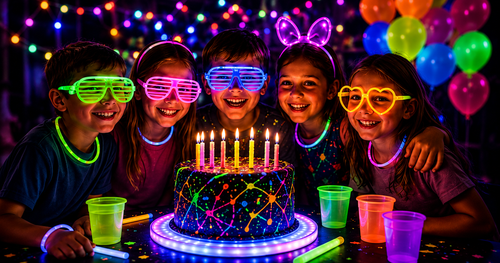 Led Party Gear- Birthday Image  